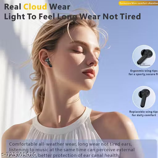 AIRPOD PRO T200 Wireless Earbuds | Bluetooth 5.3 | HD Sound | Type-C Fast Charging