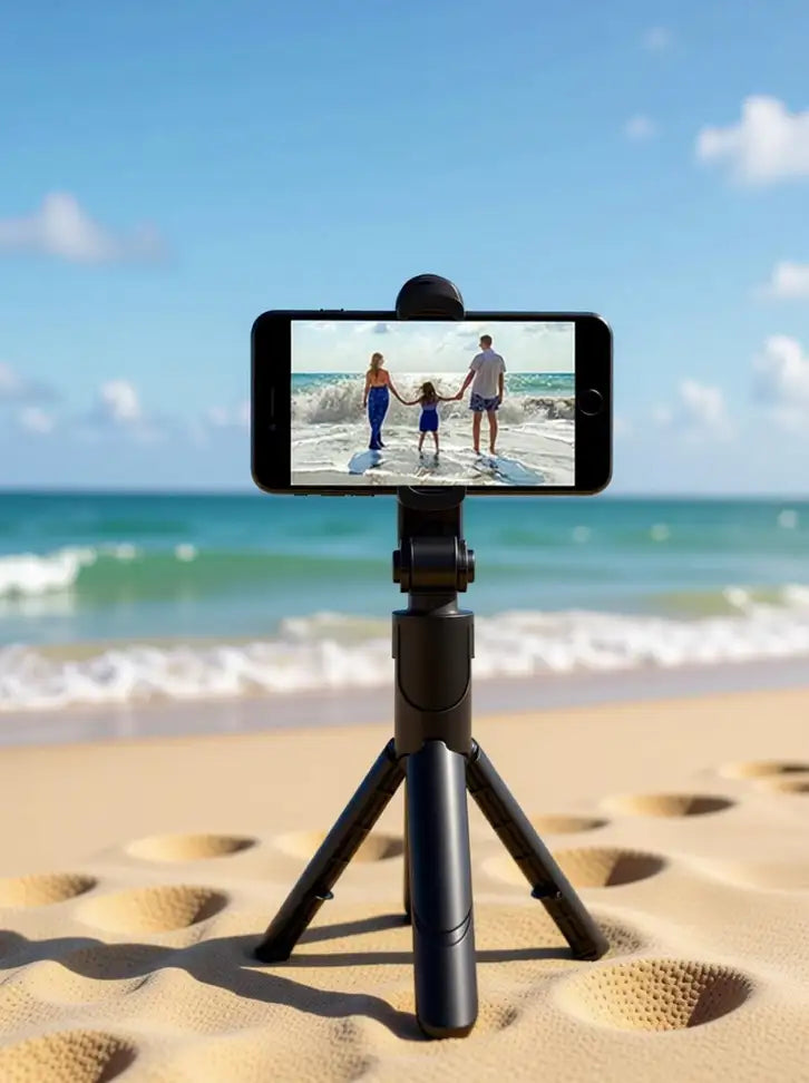 XITARA 3-in-1 Selfie Stick Tripod with Wireless Bluetooth Remote | Extendable Mobile Stand | Portable Tripod for Reels, Vlogging & Photography
