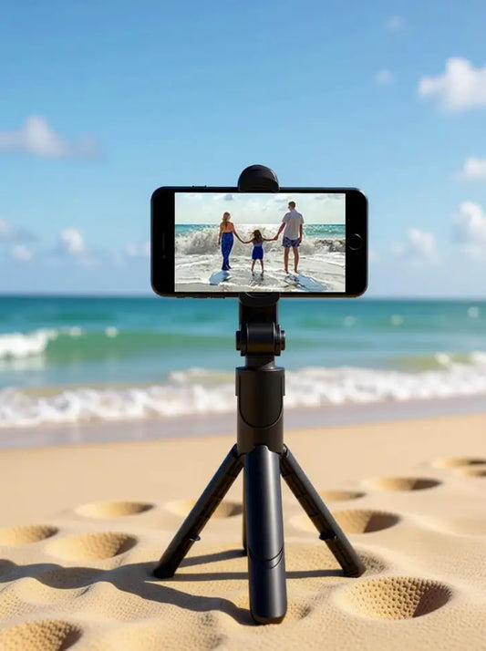 XITARA 3-in-1 Selfie Stick Tripod with Wireless Bluetooth Remote | Extendable Mobile Stand | Portable Tripod for Reels, Vlogging & Photography
