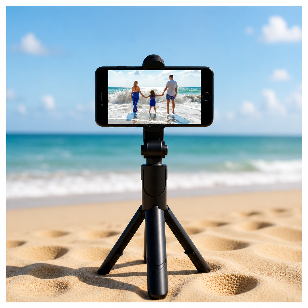 XITARA 3-in-1 Selfie Stick Tripod with Wireless Bluetooth Remote | Extendable Mobile Stand | Portable Tripod for Reels, Vlogging & Photography
