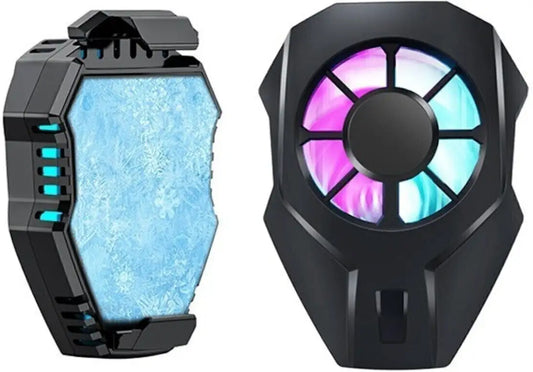 Mobile Phone Cooler Fan | RGB Gaming Cooling Fan | Mobile Radiator Cooling Pad | Fast Cooling for PUBG, BGMI & Free Fire
