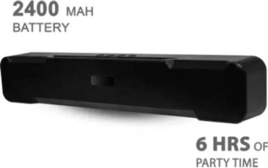FRONY 15W Bluetooth Soundbar Speaker | 2400mAh Battery | Wireless Bluetooth 5.0 | LED Display | Deep Bass | USB/TF/AUX Support